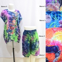 Jual Setelan Kulot Midi Baby Doll Daster Baju Pakaian Tidur 1 Murah