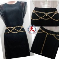 Ikat Pinggang Aksesoris Rantai Assy / Chain Assy Pearl Belt