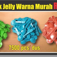 Jual Sendok Jelly Eskrim Puding Rp25 Warna Solid Murah