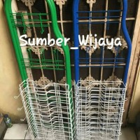 Rak Piring Besi Dragon Susun 4 Besar Kuat Awet Tahan Karat