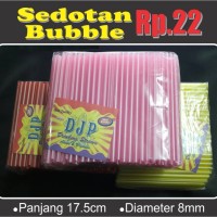 Jual Sedotan Bubble Popice 8 mm 4300 Pcs Murah