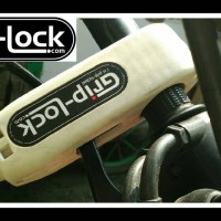 Jual Griplock Gembok Kunci Ganda Motor Anti Maling Original Murah