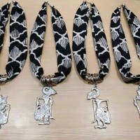 Jual kalung batik wayang Murah