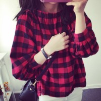 Jual blouse kemeja big size jumbo oversized fashion wanita xxl besar sale Murah