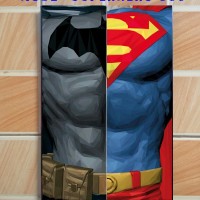 Jual Wall Decor Poster Art Kayu Unik 20x30 -Superhero Seriess Murah