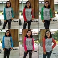 Jual Raglan, Raglan Panjang, Kaos Raglan Polos, Baju Reglan Murah