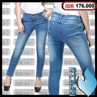 Jual Celana Jeans wanita jins denim formal jengki levis katun lifestyle Murah
