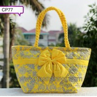Jual Tas NaRaYa Ribbon Handbag Thailand Original Import Yellow NB52M-CP77 Murah