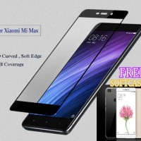 Jual Tempered Glass Xiaomi Mi Max Full Frame Cover 2.5D Ultra HD Anti Gores Murah