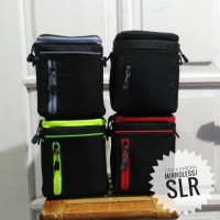 Jual tas kamera mini mirrorless fuji sony olympus canon nikon + RAIN COVER Murah
