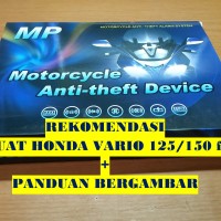 alarm motor honda vario 150 fi + cara pasang