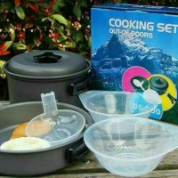 Cooking Set DS 200 - peralatan masak camping