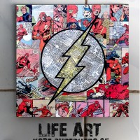 Jual Poster Wood Wall Decor 30x30 - All Series Murah