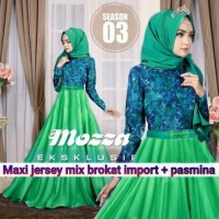 Promo Pakaian Wanita Maxi Hijab Mozzaa Tosca Style Modis Murah