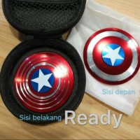 Jual NEW fidget spinner perisai captain america Murah