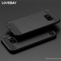 Jual Lovebay Carbon Fiber Soft Case Samsung Galaxy S6 Edge S7 Edge S8 Plus Murah