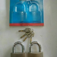 Gembok Rumah / Toko Abus Keylike 60mm x 2pcs