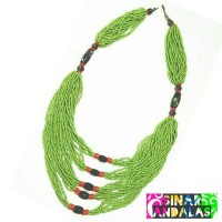 Jual Kalung dayak manik masak tingkat kalimantan etnik batu fashion Murah