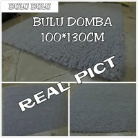 Jual bukan karpet bulu korea / karpet bulu domba 100*130cm Murah