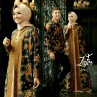 Baju Pesta Elegan Jubah Vest Dress Hitam Zafir Kemz