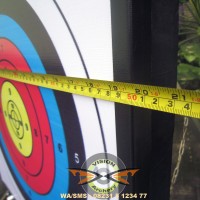 Jual BANTALAN TARGET 50x50x4 BERGARANSI-BUSA KARET-PANAH-PANAHAN-ARCHERY Murah