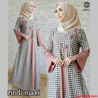 Rindi maxy=macam macam baju gamis terbaru=baju muslim tanah abang=AL
