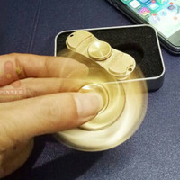 Jual Fidget Spinner hand spinner STAINLESS METALLIC 2 Side Twist IMPORT Murah