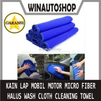 Jual Kain Lap Mobil Lap Motor Micro Fiber HALUS Wash Cloth Cleaning Towel Murah