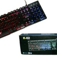 Jual NYK K02 / K 02 Keyboard Gaming RGB Murah