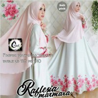 Jual Raflesia maxmara syari by chilwol 4warna supplier gamis abaya motif Murah
