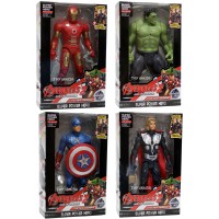 Jual JUAL Mainan Robot Avenger 2 Set Of 4 Captain America, Hulk, Iron Man, Murah