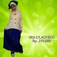 Baju Muslim Anak Dannis SRA D-Ladybug