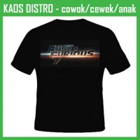 Jual Kaos Fast & Furious 17 CI17 Oblong Distro Murah