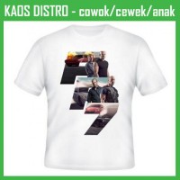 Jual Kaos Fast & Furious 13 CI13 Oblong Distro Murah