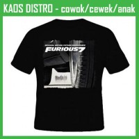 Jual Kaos Fast & Furious 12 CI12 Oblong Distro Murah