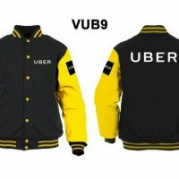 Jual Jaket Uber Model Varsity/ Baseball, VUB9 Murah
