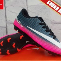 Sepatu Bola Nike Mercurial Superfly X Hitam Pink KW Super