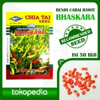 Benih Bibit Tanaman Cabai Cabe Rawit Hibrida F1 BHASKARA - Isi 50 biji