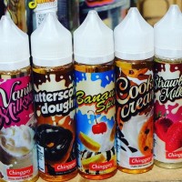 Jual Premium Liquid By Chinggey Malaysia Banana Vanilla Cookies Strawberry Murah