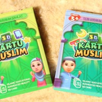 Jual Edukasi 3D - Kartu Muslim Anak Murah