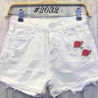 Jual hotpants white/celana jeans/hotpants ripped/hotpants putih/celana Murah