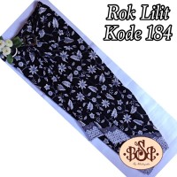 Jual Rok Lilit Kain Serut Etnik Batik Semi Sutra Wrap Skirt Songket BSB Murah