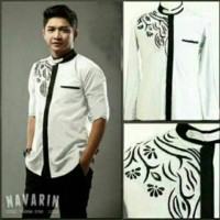 Jual baju koko pasha bordir tasmatas lengan panjang Murah