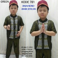 setelan baju koko anak tasmatas syalendra+celana panjang
