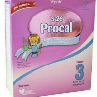 Jual S26 PROCAL 3 750G SUSU PERTUMBUHAN RASA VANILA USIA 1-3 TAHUN WYETH Murah