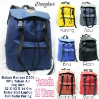 Jual Tas Ransel Serut Polos Besar (18 Warna) Murah