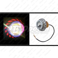 Lampu LED Projector - Projie 2 tingkat U24 Devil Angel Eyes Satria Fu