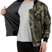 Jual Jaket HLPSP BOMBER REVERSEABLE ARMY AT HIJAU MUDA Murah