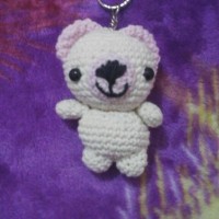 Jual Bear Bag Charm / Gantungan Kunci Amigurumi / Boneka Rajut Murah