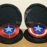 Jual Fidget Spinner Tameng Captain America Alumunium Murah